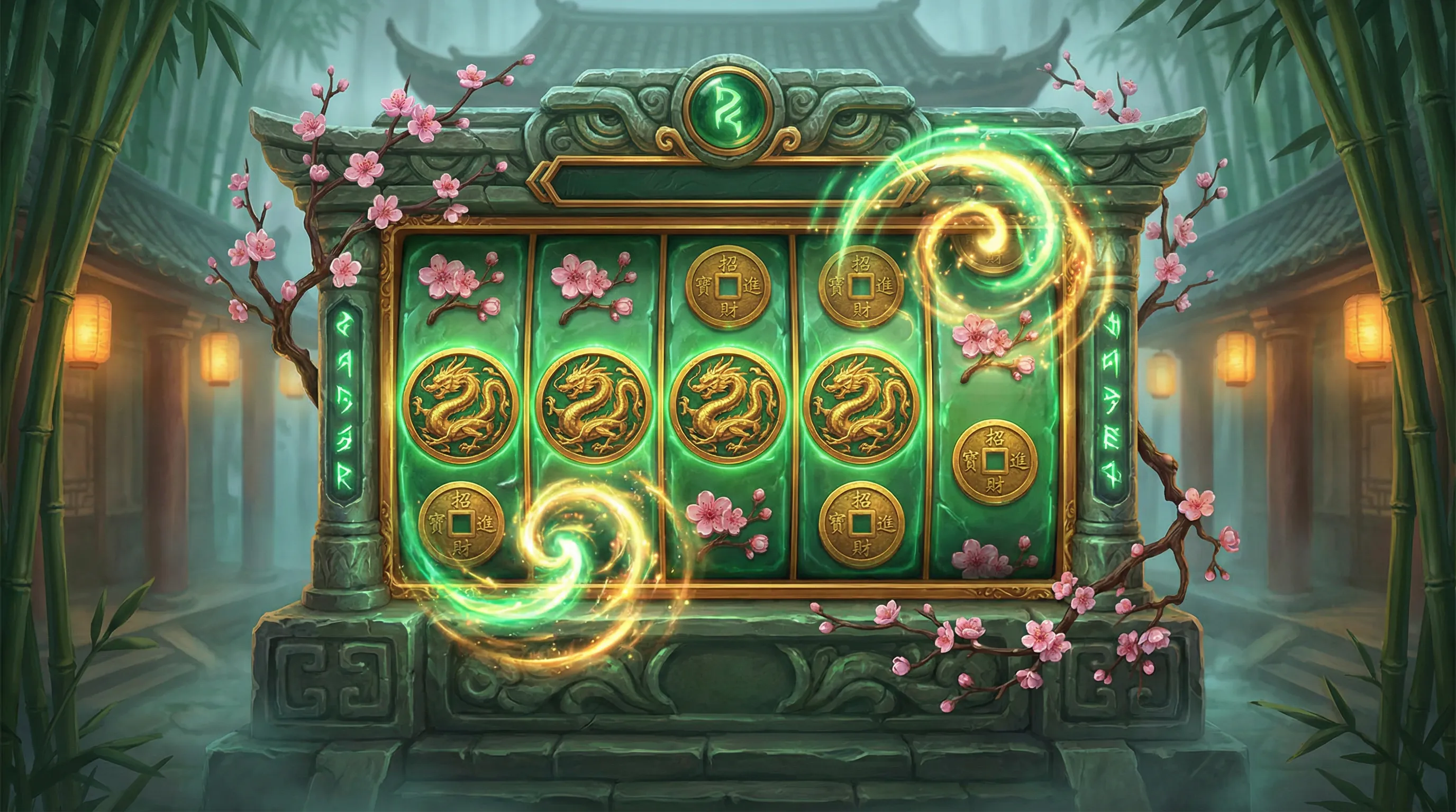 Caça-níqueis online com tema oriental no ganheibet